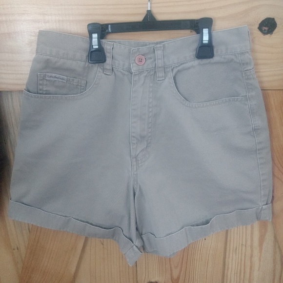calvin klein jean shorts womens